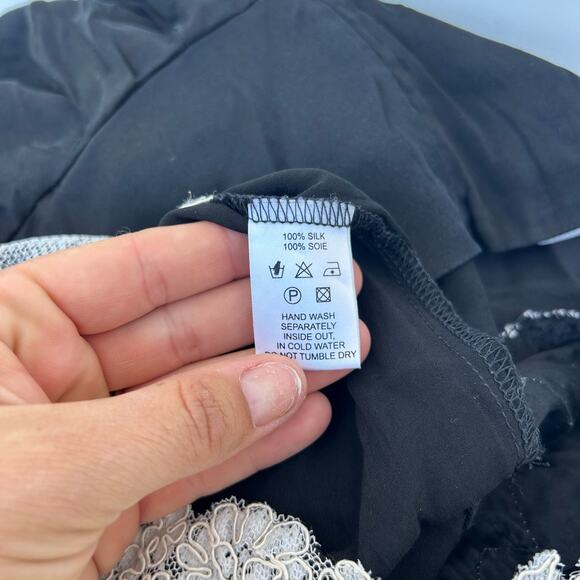 Magali Pascal Y2K 90s Going Out Staples Tube Top Lace Satin Cami Dress Coquette - Picture 7 of 8